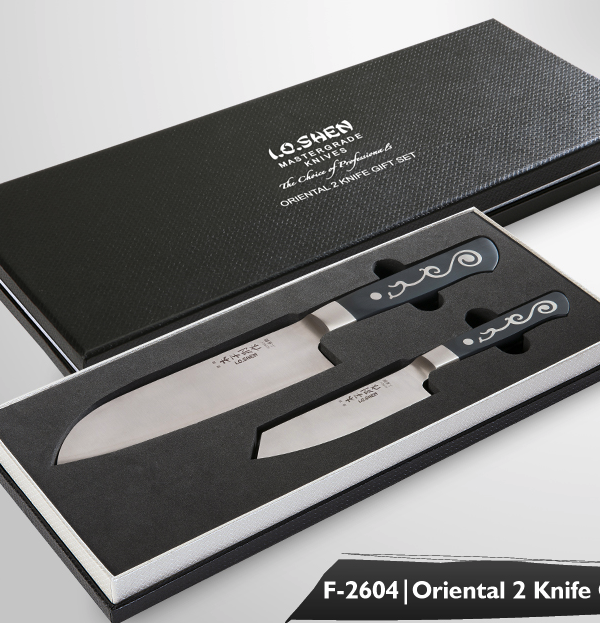 F-2604 2 Piece Oriental Knife Set
